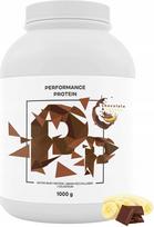 Baltyminiai milteliai Performance Protein, Native Whey, šokolado ir bananų, 1000 g