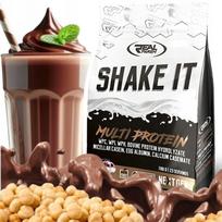 Baltyminis kokteilis Real Pharm SHAKE IT WPI/WPC, 700g, šokolado ir riešutų skonio