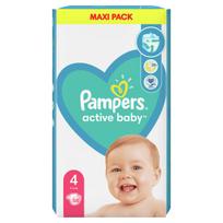 Sauskelnės Pampers Active Baby, 4 dydis, 9–14 kg, 58 vnt.