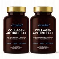 Maisto papildas sąnariams Fish Collagen Arthro MSM Glucosamine Chondroitin, 100 kaps., 2 vnt.