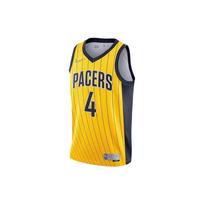 Nike NBA Retro Basketball Jersey, Victor Oladipo #4 Pacers Fan Edition Men Tops Yellow CN9924-728 XL yellow