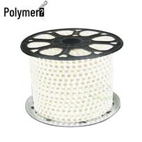 Jutou 220V LED Flexible Strip Light balta spalva