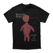 Depeche Mode Playing The Angel Harajuku Style Rock Band Printed Short Sleeve unisex T-Shirt Casual Loose S brown