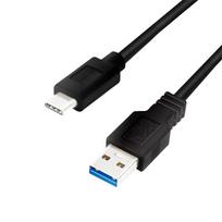 USB 3.2 Gen1 Type-C to USB-A Cable, Black, 3m, Charging and Data Transfer