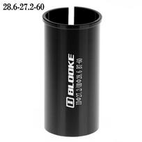 27.2 Mountain Bicycle Road Bike Seatposts Reducing Sleeve Adapter Seatpost Reducer Seat Post Tube 27.2-25.4-60 gray