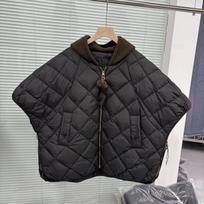 Autumn Winter Hooded Knit Splicing Down Vest Women White Duck Down Warm Zipper Vests Female Sleeveless Quilted Argyle Waistcoat S juoda
