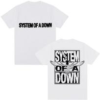 Rock Band System of A Down Graphic T Shirt Men Vintage Alternative Metal Music Gothic T-shirt S black