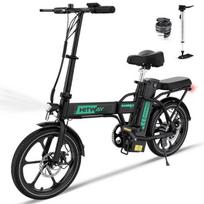 HITWAY sulankstomas elektrinis dviratis 16  - 36V 13Ah baterija - Pagalbos pedalais funkcija - Nuvažiuojamas atstumas 50-100 km - Nemokama dviračio pompa