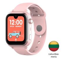 Išmanusis laikrodis vaikams KT37 UltraSlim (4G SIM, GPS, AI, AMOLED)