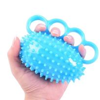 Finger Grip Ball Masažas Reabilitacinis mokymas Pagyvenusių žmonių Mankšta Kamuoliukas Ranka mėlyna