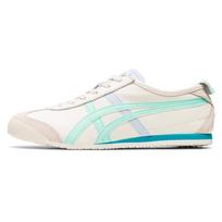Onitsuka Tiger Mexico 66 Retro Sportiniai Neslystantys Dilimui Atsparūs Žemi Laisvalaikio Batai Moteriški Kėdainiai Balti Mėlyni 1182A078-107 40 white