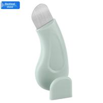 New Manual Acne Skin Cleaning Device: Blackhead Remover & Hair Follicle Exfoliating Tool white