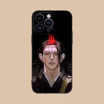 Jujutsu Kaisen Geto Suguru telefono dėklas iPhone 17 16 15 14 13 12 11 X XR XS 8 7 Air Pro Max Plus Mini spalvingas dėklas Dėklas iPhone 8 Plus gray