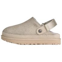 UGG Goldenstar Crackle Clog Leather Vintage Versatile Low-Top Casual Shoes Women clogs Off-White 1177853-CRCK 39 beige