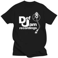Unisexs DEF JAM Recordings Classic Rap Hip Hop Print TShirt Unisexs Clothing Womens Clothing Summer 2026 New Graphic T Shirts S gray