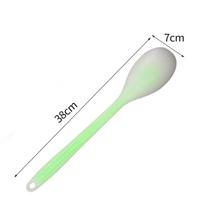 Multi Function Silicone Lotion Sunscreen Ointment Applicator Long Handle Body Cleaner Shower Back Brush Tool žalia