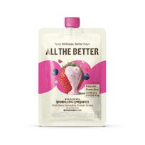 ALL THE BETTER baltymų kokteilis #Multi Berry Smoothie 45g*3 maišeliai Berry Smoothie 45g*3bag pink