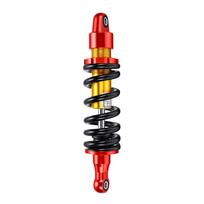 280 mm reguliuojamas motociklo galinis amortizatorius ir spyruoklė 50cc 70cc 90cc 110cc 125cc 150cc purvo duobės dviračiams black