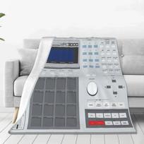 AKAI MPC 3000 Tapis Rug Throw Blanket Modern Comfortable Bedroom Multi Style 75x90cm gray