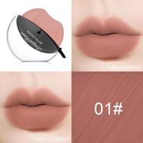 Lūpų dažai su užtrauktuku „Lazy Lip Shape“ lūpų dažai neišblunka, veido makiažas Matinis aksominis lūpų dažas Didelis raudonas lūpų dažas beige