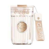 Germ Coca-Cola Badge Series 500ml Water Bottle sniego baltumo spalva