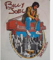 Vintage Billy Joel 1976 New York State Of Mind T-shirt Size S5XL White L