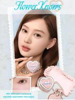 Embossed Blush Flower Knows Bunny Garden Blush-Bonnie Garden Soft Snow Bunny įvairiaspalvis