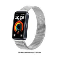 Huawei Band 11 Pro & Xiaomi Band 9 Universal Stainless Steel Replacement Strap Xiaomi Band 8/9/10 [with Link Remover] gray