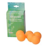 Stalo teniso kamuoliukų rinkinys Enero, 6 vnt., oranžiniai
