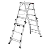 Ištraukiamos kopėčios Master DTL100 / aliuminio / 2x4 - 2x6 laipteliai