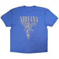 Nirvana Unisex Adult In Utero Cotton T-Shirt S juoda
