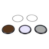 Filters Set Fit for ZV 1 RX100 M1 M2 M3 M4 M5 Cameras Magnetic Quick Release CPL ND1000 LPR Filters with Adapter Rings gray