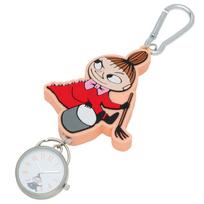 World Moomin Keychain Rubber Reel Watch Little My Little My Watch Keychain Free Size [Perfect Tokyo] rožinė