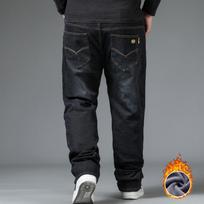 Vyriški kelnės Oversize Džinsai Baggy Drabužiai Didelio dydžio Džinsiniai kelnės Drabužiai Kargo Vyriški 28 šalta juoda spalva