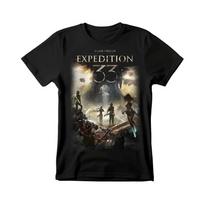 Clair Obscur Expedition 33 TShirt Fan Game Graphic Tee Full Size S5XL Unisex S black