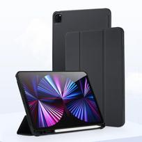 Shockproof Cover for iPad 10 11 12  Air Pro Trifold Stand Protective Case With Pencil Holder Durable Soft Silicone iPad Mini&PU&normal juoda