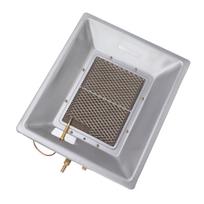 Chick Gas Brooder Heater Manual Infrared Ceramics Catalytic Heating Incubation Equipment for Poultry Coop Duck Piglet House gray