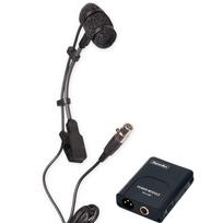 Superlux Clip-On Gooseneck Microphone PRA383DXLR for Wind, String, and Percussion Instruments, with Power Module Included.