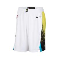 Nike Indiana Pacers Swingman CE Shorts NBA Casual Comfortable Versatile Simple Basketball Pants Unisex shorts FQ4408-100 2XL white