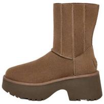 UGG Classic dvigubos siūlės New Heights batai Hickory moteriški sportbačiai 1158313-HCK 39 ruda