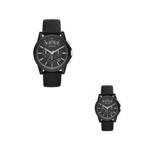 ARMANI EXCHANGEAE Wrist Watch Quartz Movement Silicone Strap Black Dial Men's Watches Darth Vader Gift Box AX1326 Black Dial AX1326 black
