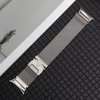 Milanietiškas dirželis Samsung Galaxy Ultra Watch 47mm, prabangus nerūdijančio plieno skėčio sagtimi apyrankė GALAXY Ultra 47MM juostai for Watch Ultra 47mm sidabras