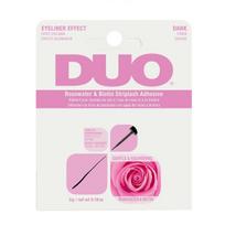 Ardell Duo Rosewater & Biotin Striplash klijai tamsūs 5g