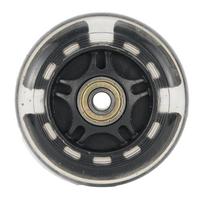 Premium LED Flashing Wheel for Enhanced For Scooter Performance 80mm Diameter rožinė