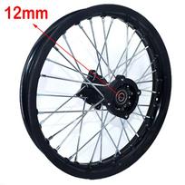 Aliuminio lydinio 1,85X16 colio galiniai ratlankiai Diskiniai ratlankiai 1.85X16 colio KLX CRF Kayo Apollo BSE Pit Bike Dit Bike black