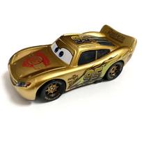 Pixar Cars Edition Commemorative McQueen Cruz Ramirez auksinė serija 1:55 Metaliniai liejiniai Vaikų Automobiliukai Žaislai Dovanos black