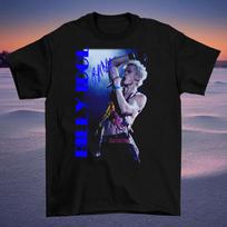Rare Billy Idol Rebel Yell 1983 Collection Shirt Fullsize Comfort Color Unisex T-Shirt XXL blue