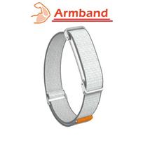 Nylon Armband And Wristband For Google Fitbit Air Watch Band With Metal Frame Adjustable Sports Watch Band For Google Fitbit Air Google Fitbit Air gray
