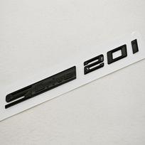 3D ABS Automobilio Lipdukas Logotipas SDrive 20d 20i Galinės Bagažinės Ženklelis Šoninio Sparno Emblema Lipdukas BMW X1 F48 X2 F39 X3 F25 Z4 Priedams uo2 black
