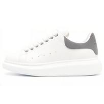 Alexander McQueen Oversized Snake Print White Grey Women's 718232WIEE79154 35.5 balta